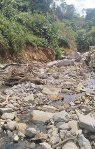 Kondisi akses jalan yanh masih terisolir di Desa Gayo Setie (Dok. YPANBA)